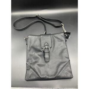 Black Rivet Black Crossbody Bag